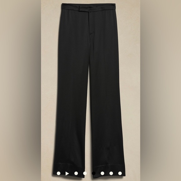 Banana Republic Black Women's Tailored Pants - Picture 4 of 9